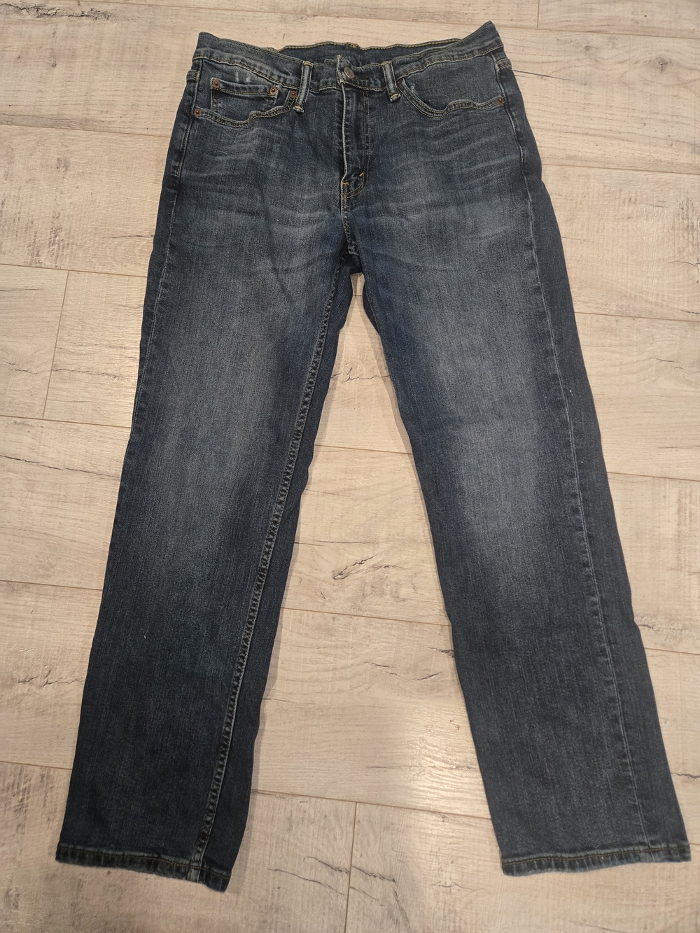 Levi's Men's Blue 514 Slim Straight Jeans - W32 L30